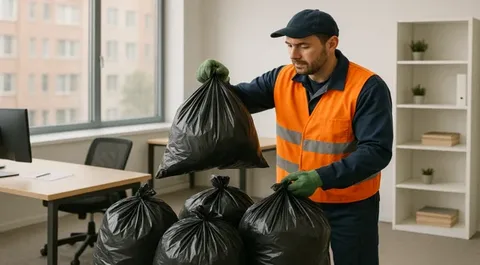 Уборка и вывоз мусора после мероприятий в Каспийске в октябре